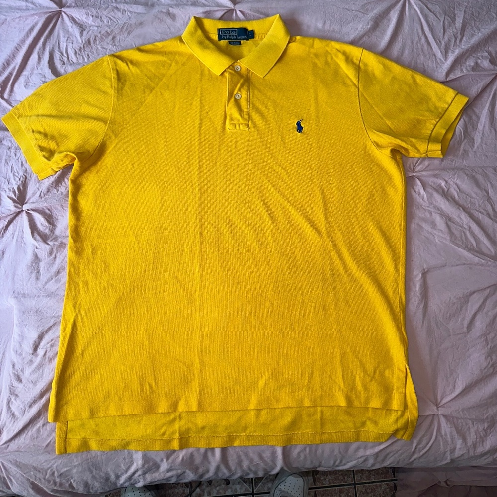 Polo by Ralph Lauren yellow polo shirt